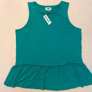 Old Navy Teal Blue Tank Top
